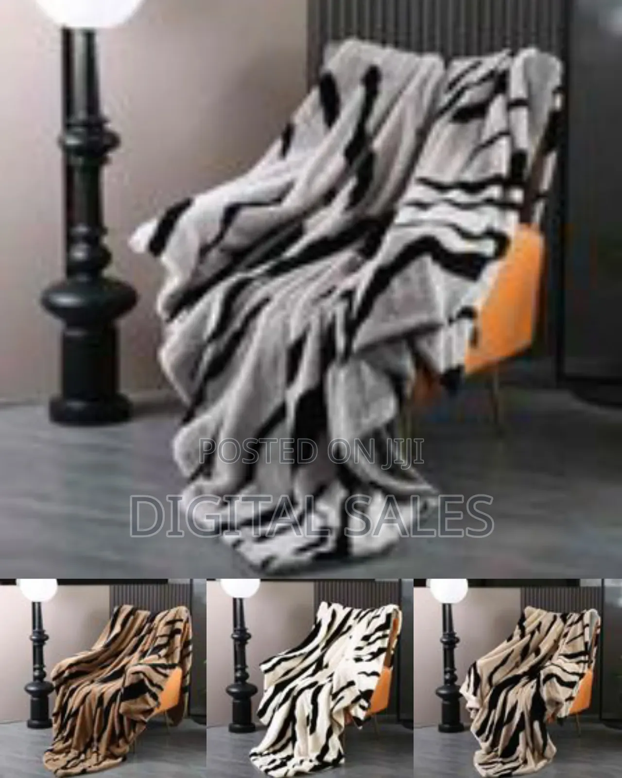 Luxuriously Soft Animal Print Plush Blanket. (200* 230)
