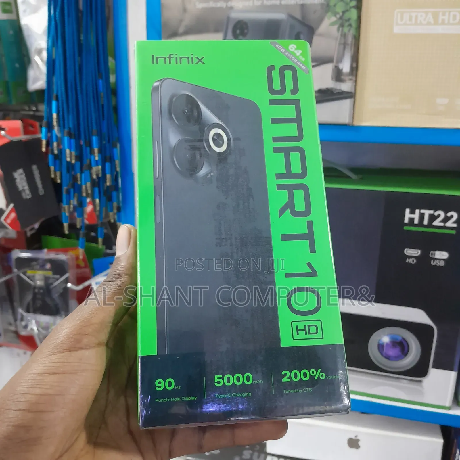 New Infinix Smart 10 128 GB Black