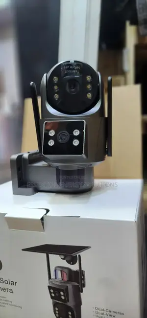Dual Lenz Solar PTZ Camera