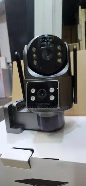 Dual Lenz Solar PTZ Camera