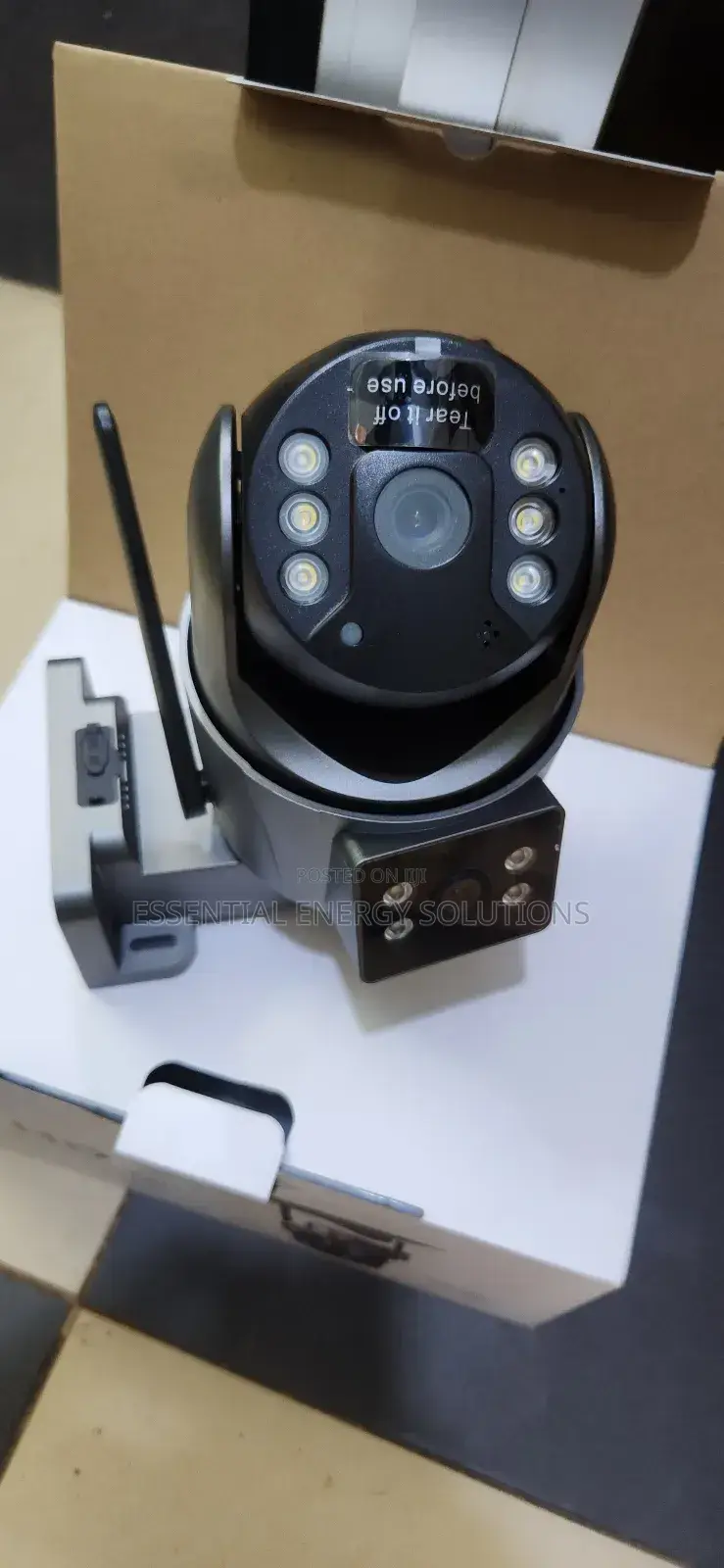 Dual Lenz Solar PTZ Camera