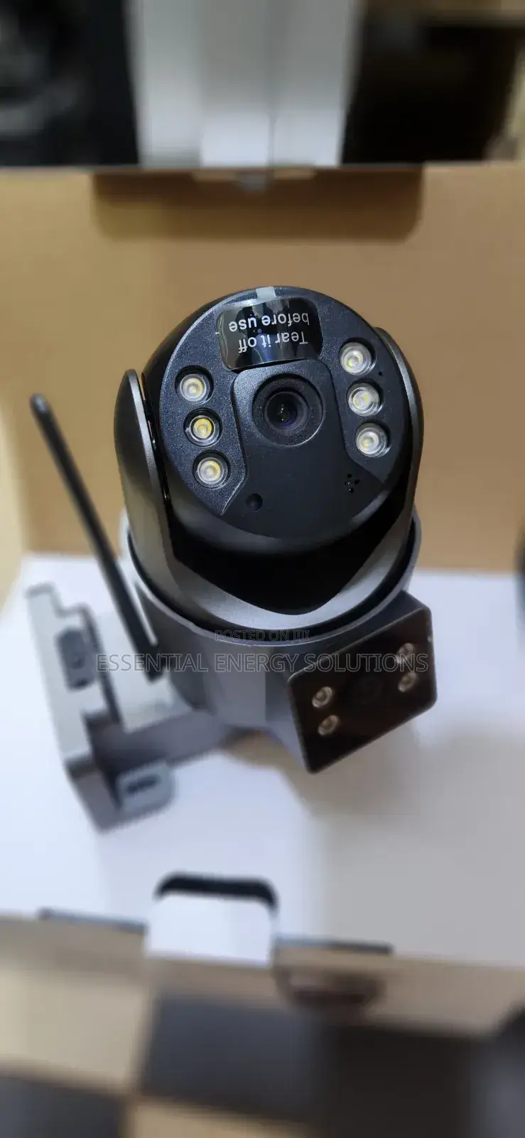 Dual Lenz Solar PTZ Camera