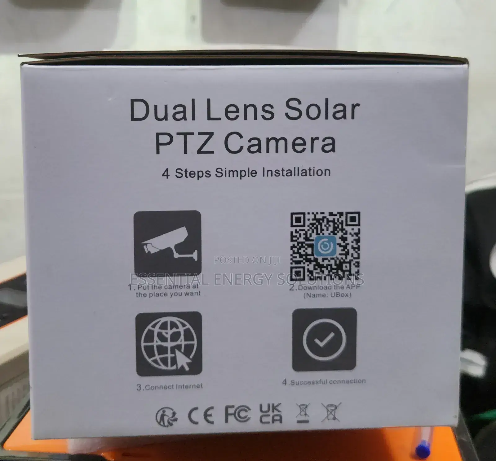 Dual Lenz Solar PTZ Camera