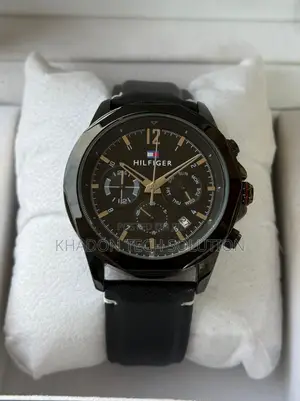 Latest Leather Omega Watch for Men