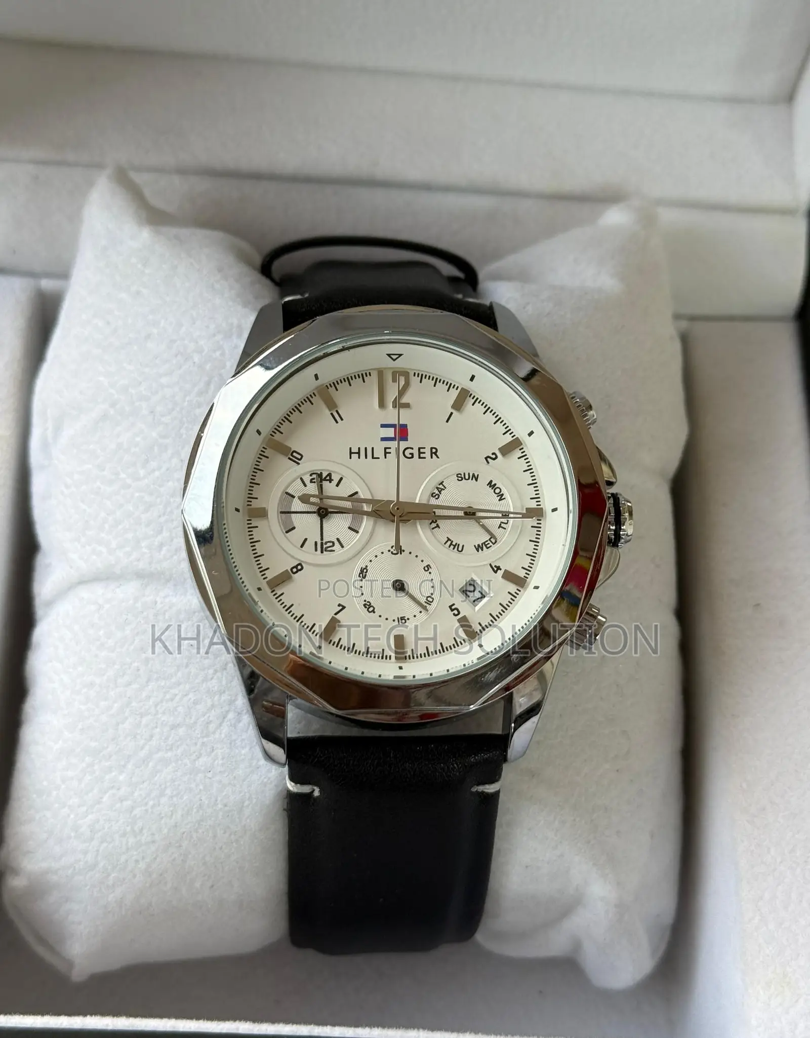 Latest Leather Omega Watch for Men