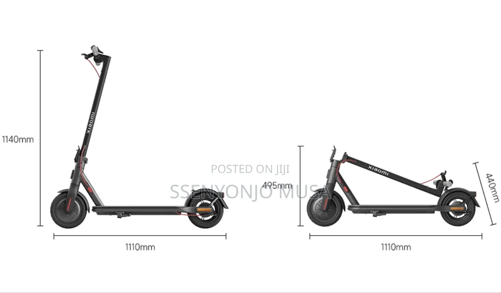 Xiaomi Electric Scooter 3 – 25km/H, 20km Range, 300w Motor