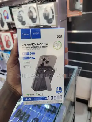 Hoco Q48 10000mah Magnetic Wireless Power Bank