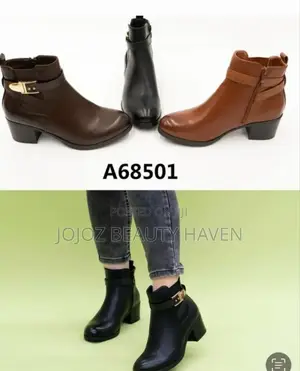 Women's Boots Black Brown