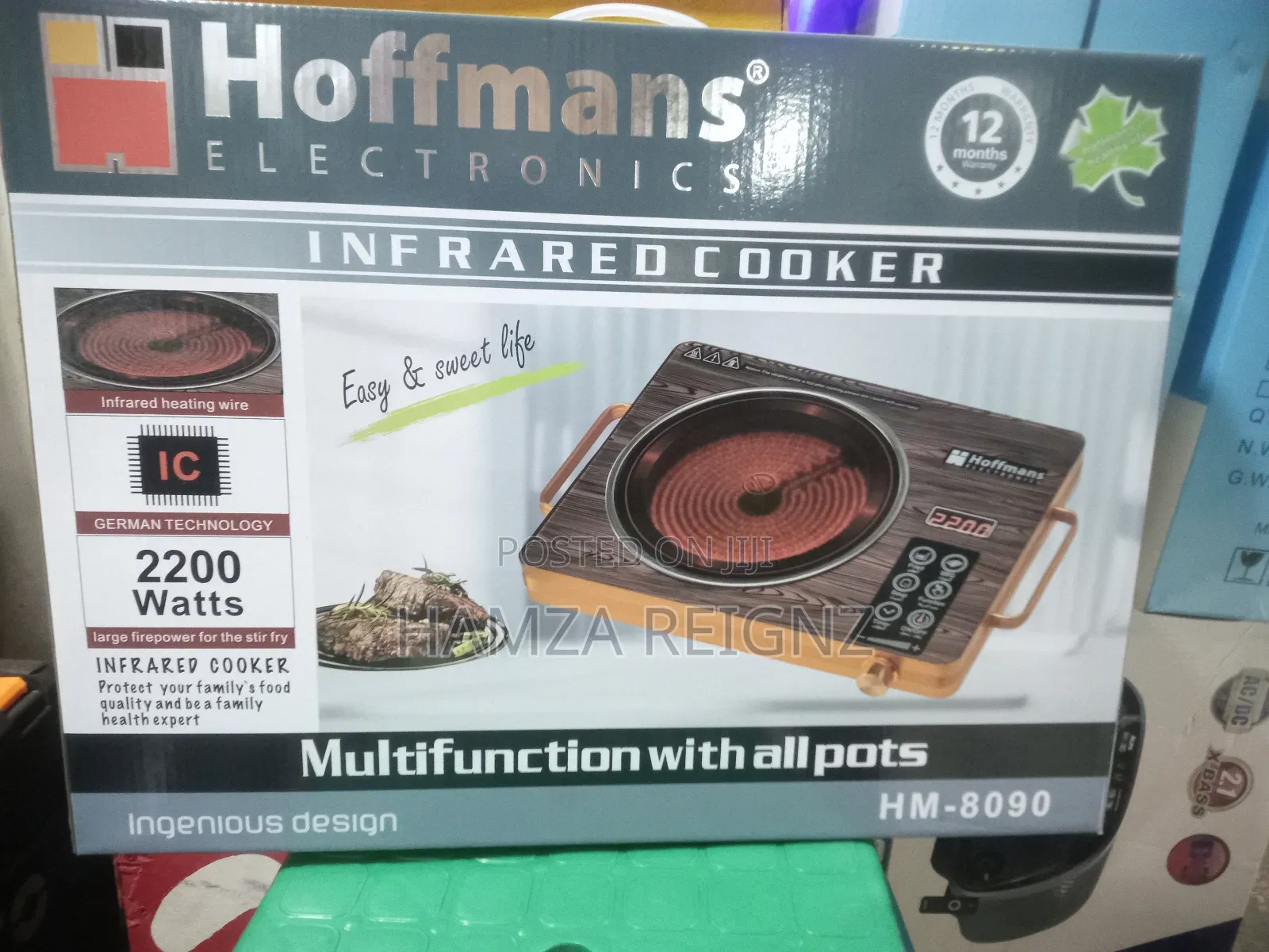 Hoffmans Infrared Cooker