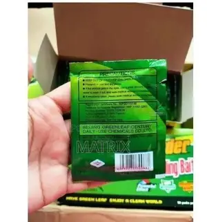 50pc Box Of Green Leaf Cockroach Killing Powder