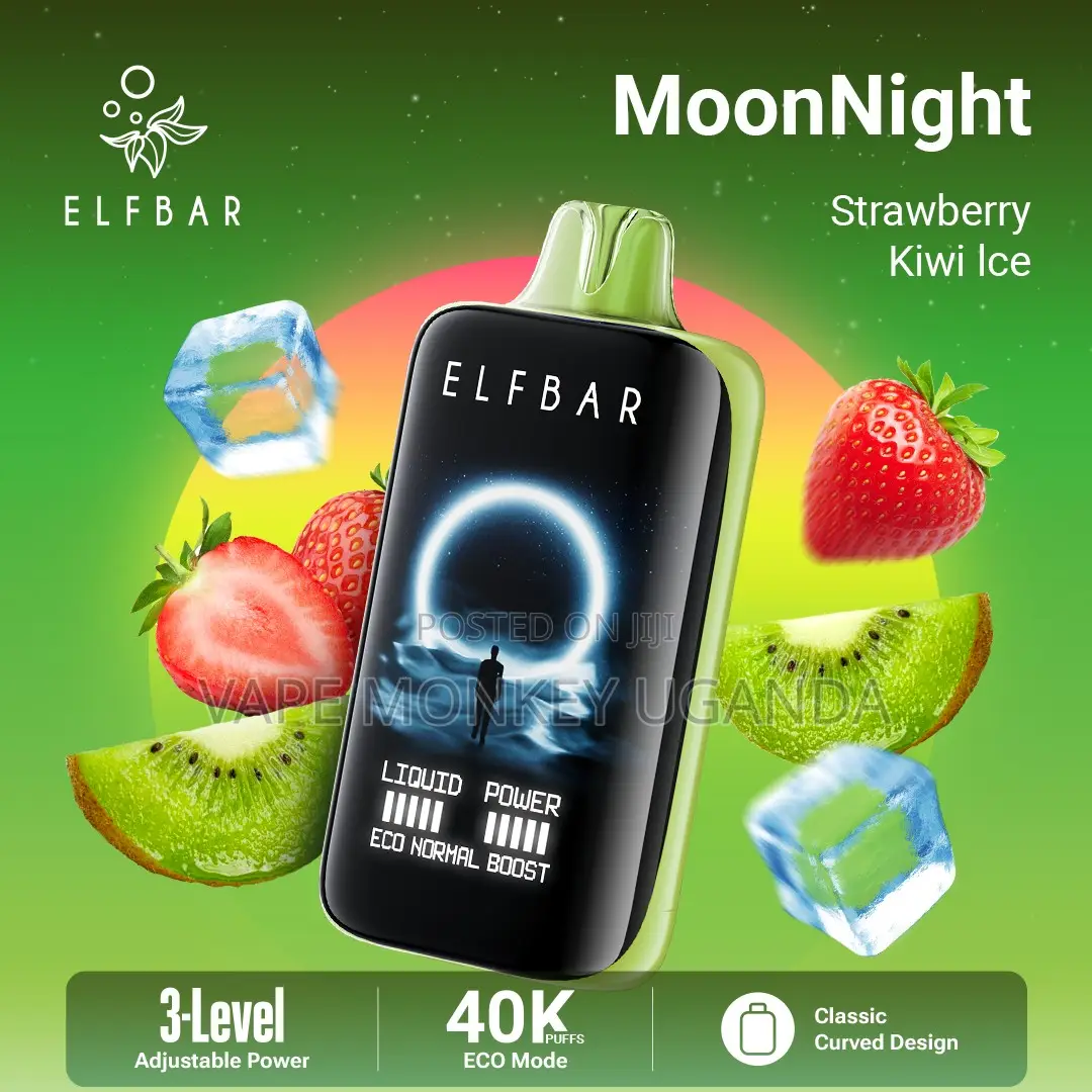 Elf Bar Moon Night 40,000 Puffs Disposable Vape in Uganda