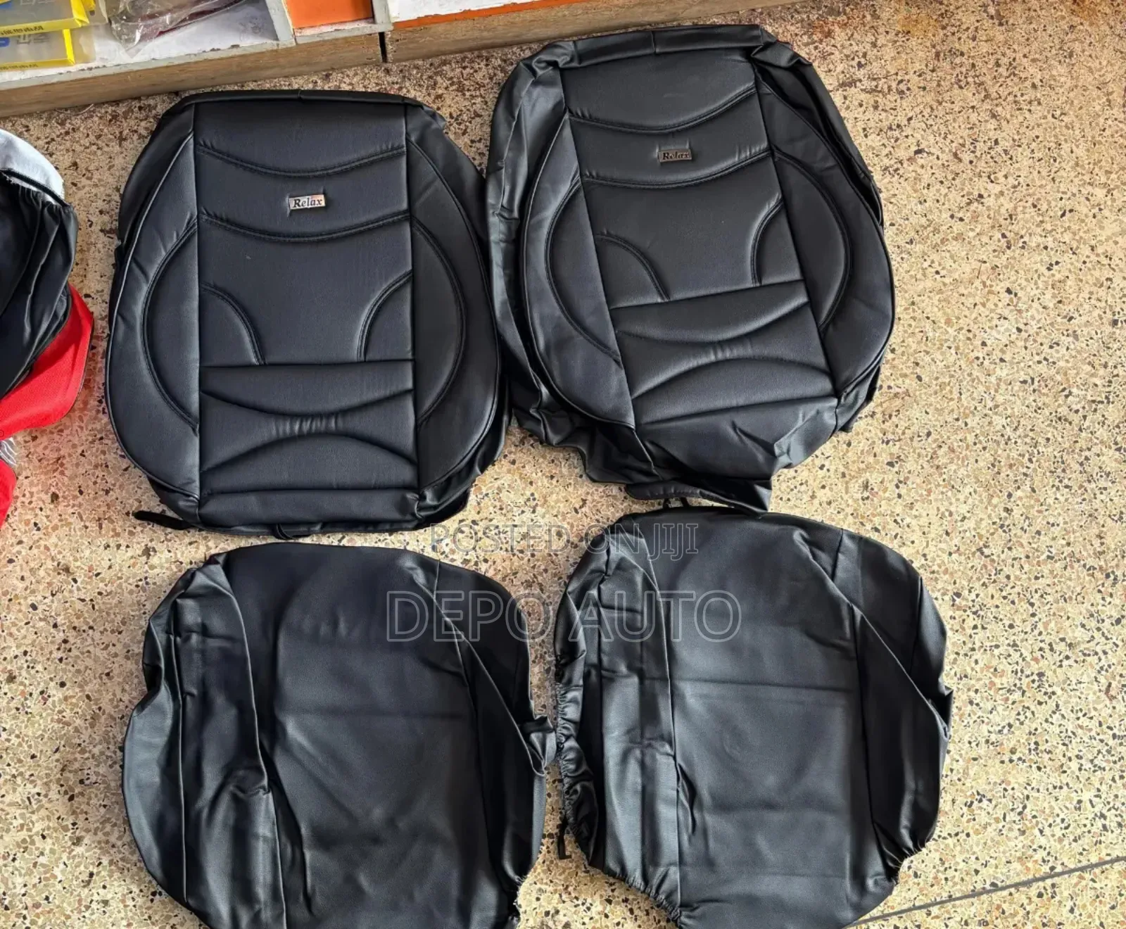 New Relax Leather Seat Covers 5 Seat