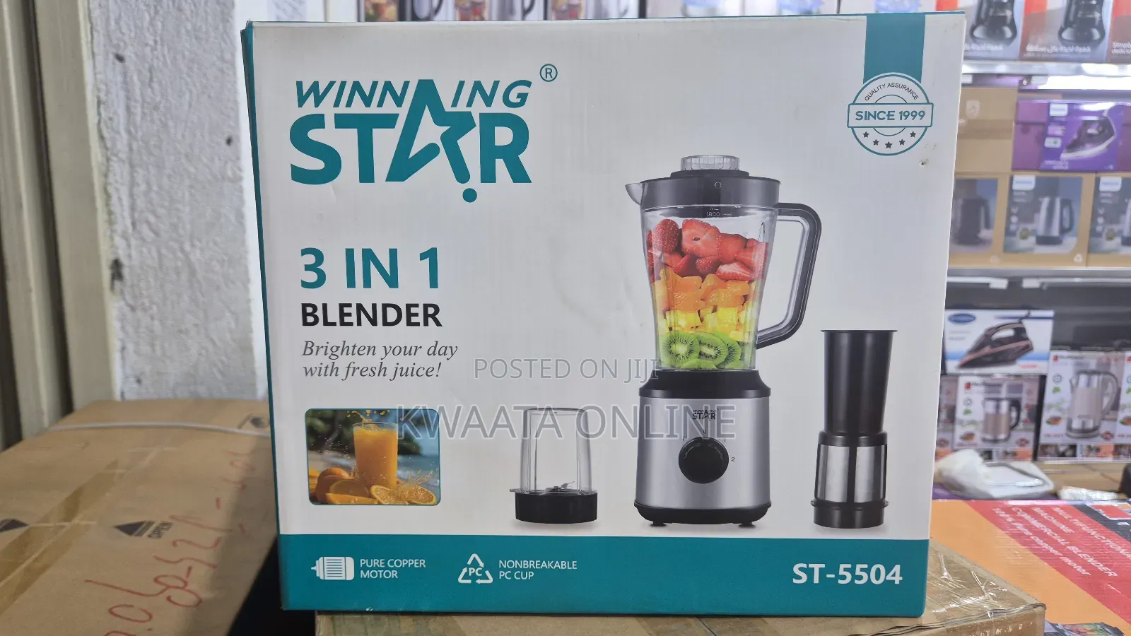 1.5l Winningstar 3 in 1 Multifunctional Blender 350w. St-5504