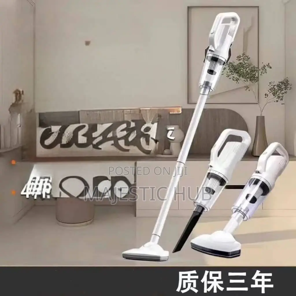 Cordless Wet Dry Vacuum Cleaner Powerful Suction, Lightweight Design