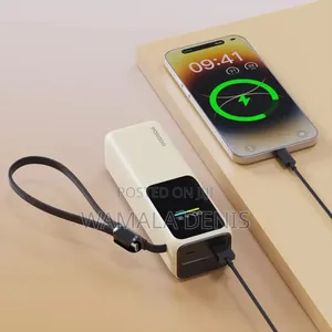 Porodo Smart Display 20000mah 100w Power Bank With Smart TFT Display