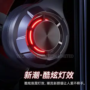 Noise Cancelling Wireless Headphones With Rgb Lights