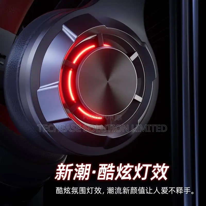 Noise Cancelling Wireless Headphones With Rgb Lights