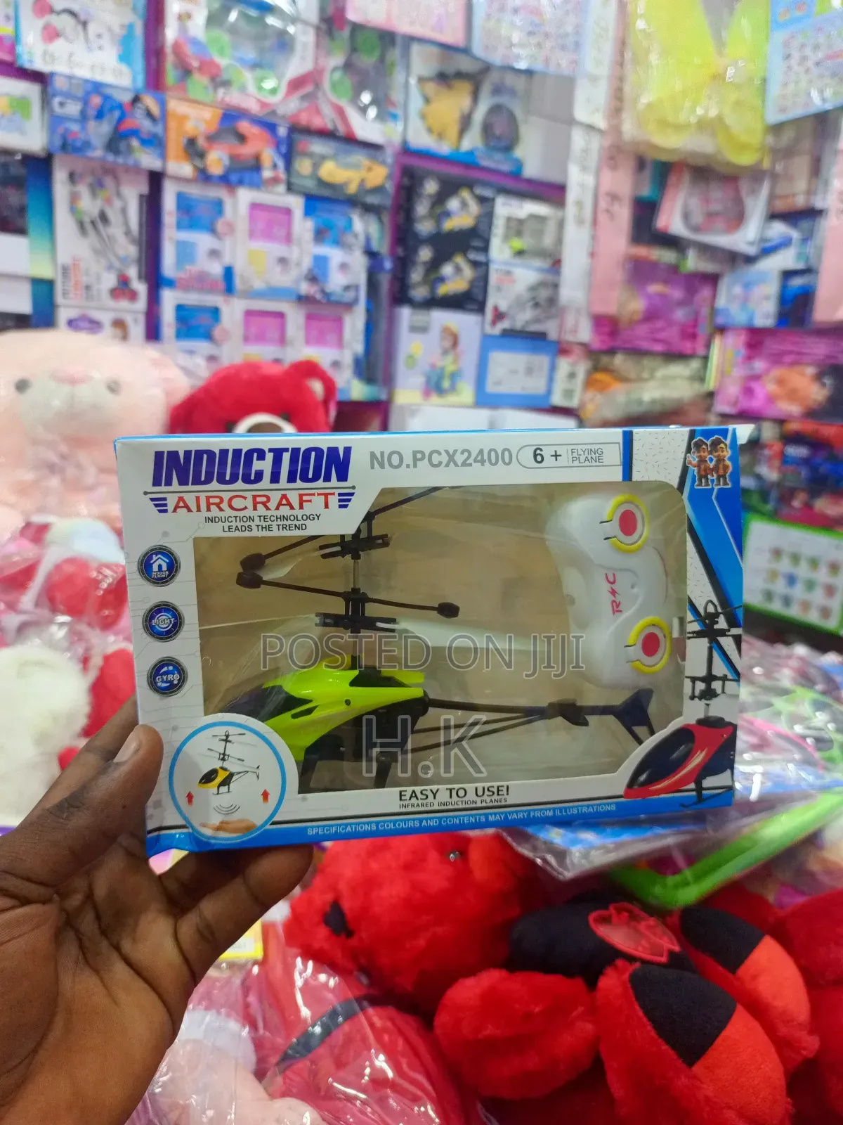 Remote Control and Hand-Sensor Toy Helicopter