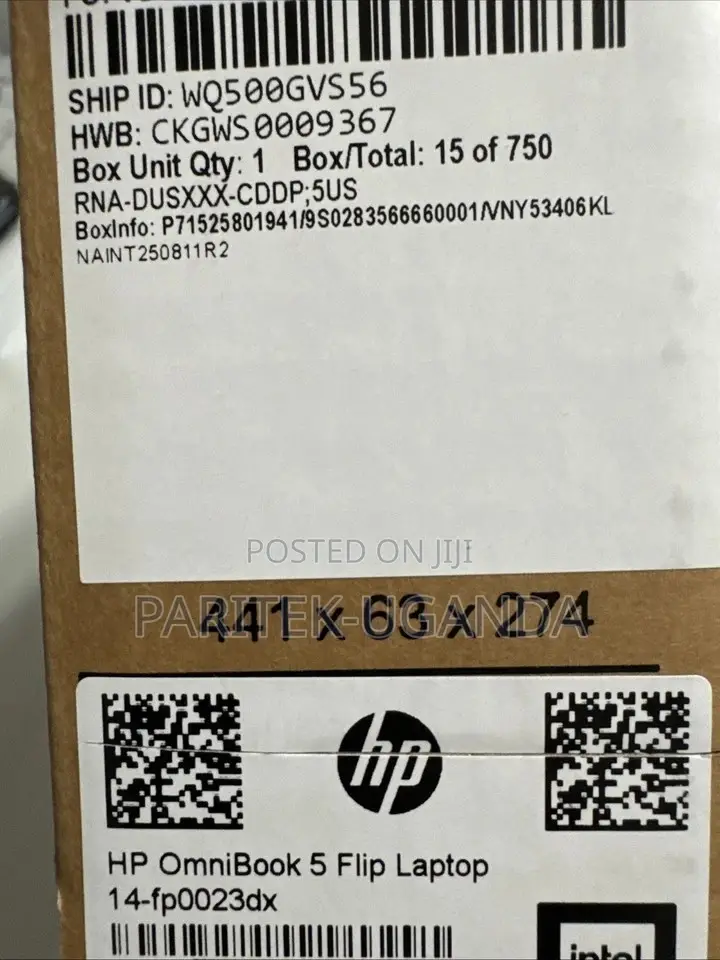 New Laptop HP OmniBook 5 14" 8GB Intel Core 5 SSD 512GB