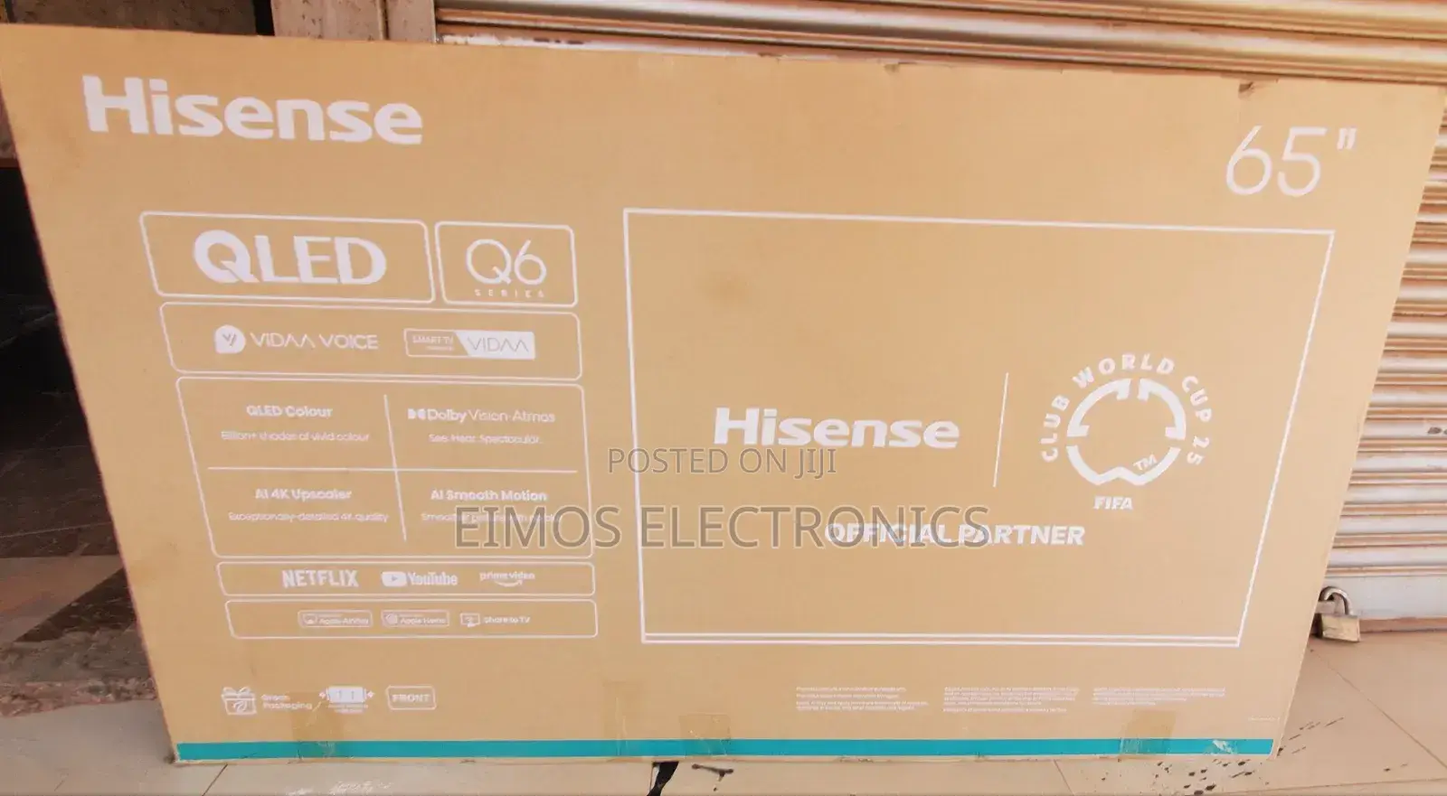 65 Inches Hisense Smart Qled