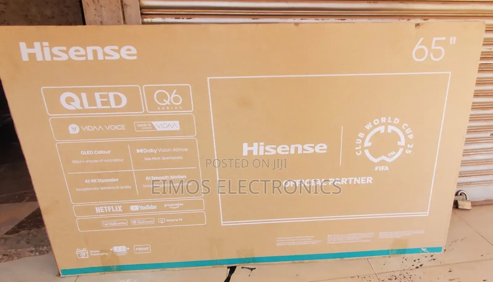 65 Inches Hisense Smart Qled