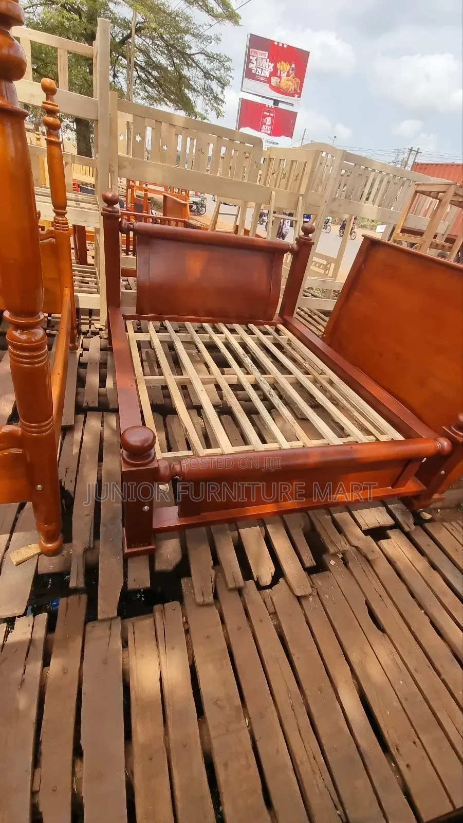 Modern Wooden Bed