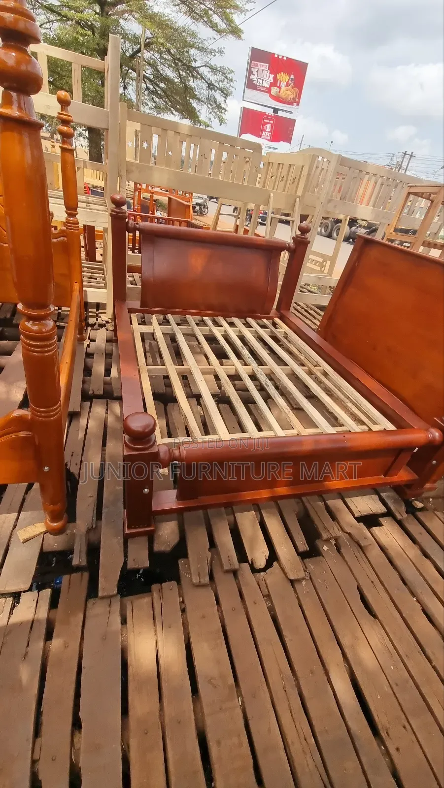 Modern Wooden Bed
