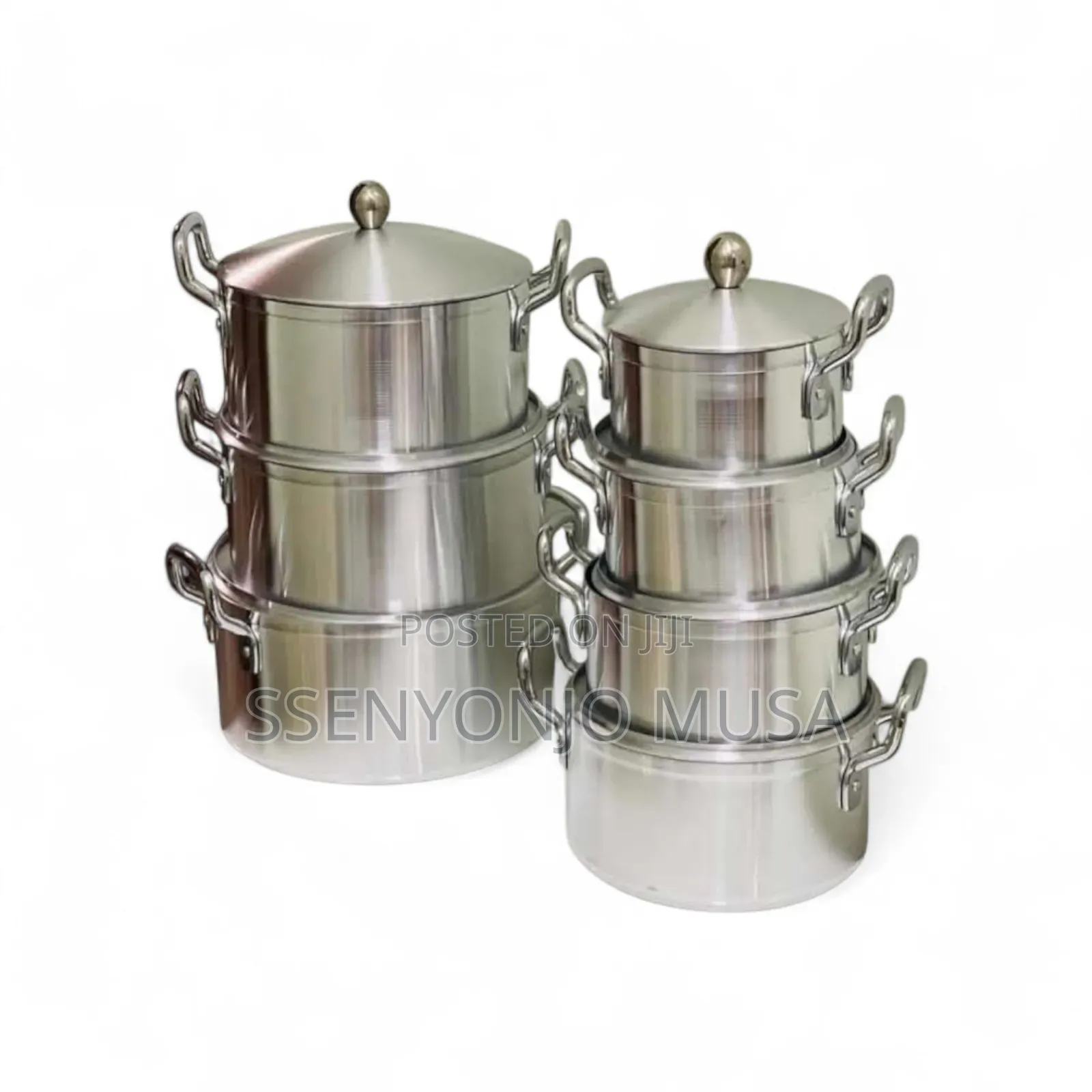 Tornado Original 7pc Premium Aluminum Cookware Set With Lids