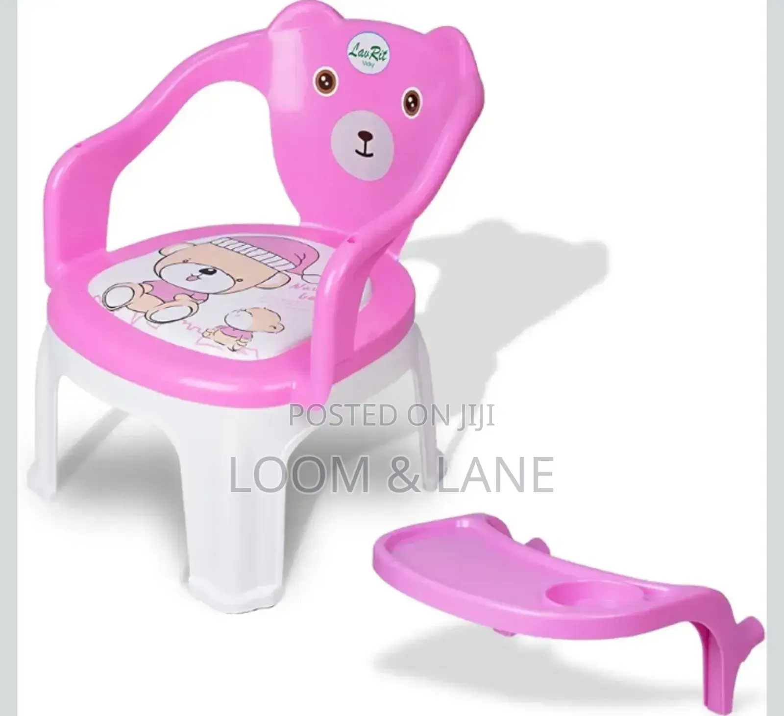 Plastic Chu-Chu Musical Chair for Baby With Tray