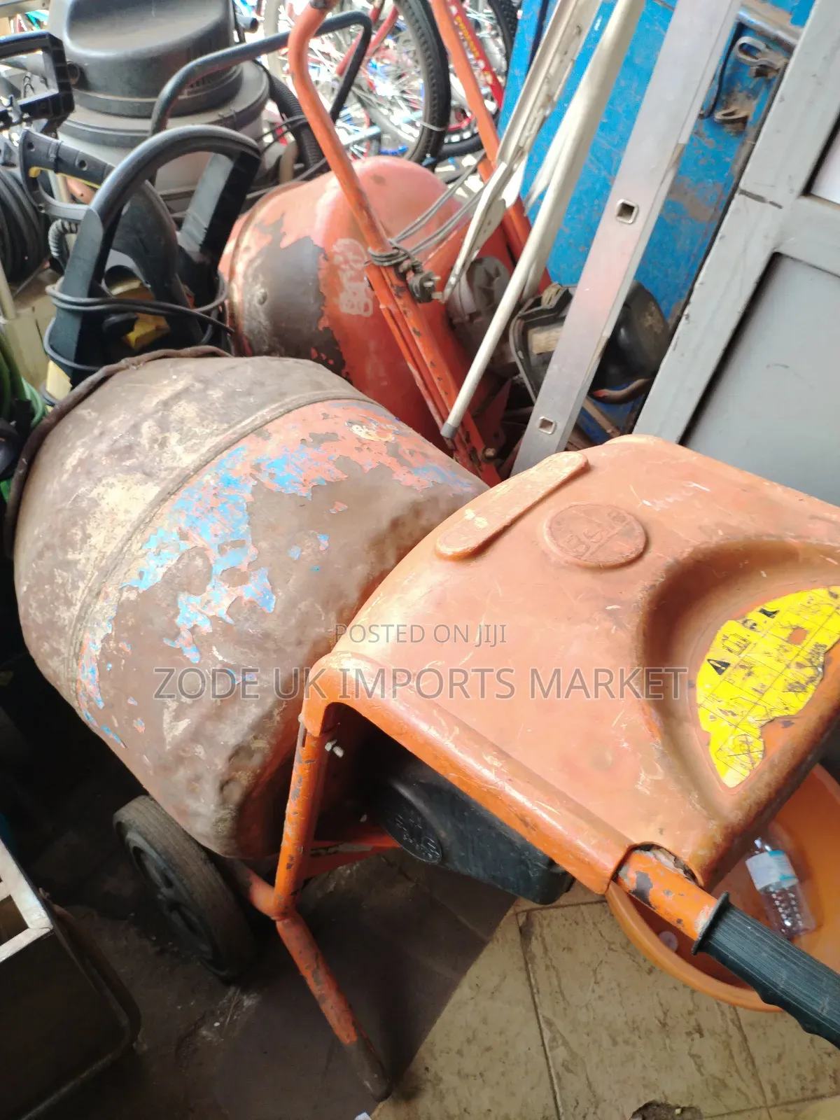 Altrad Belle Honda Petro Concrete Mixer