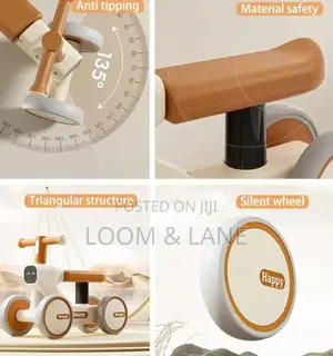 Led Baby Balance Bike With Music