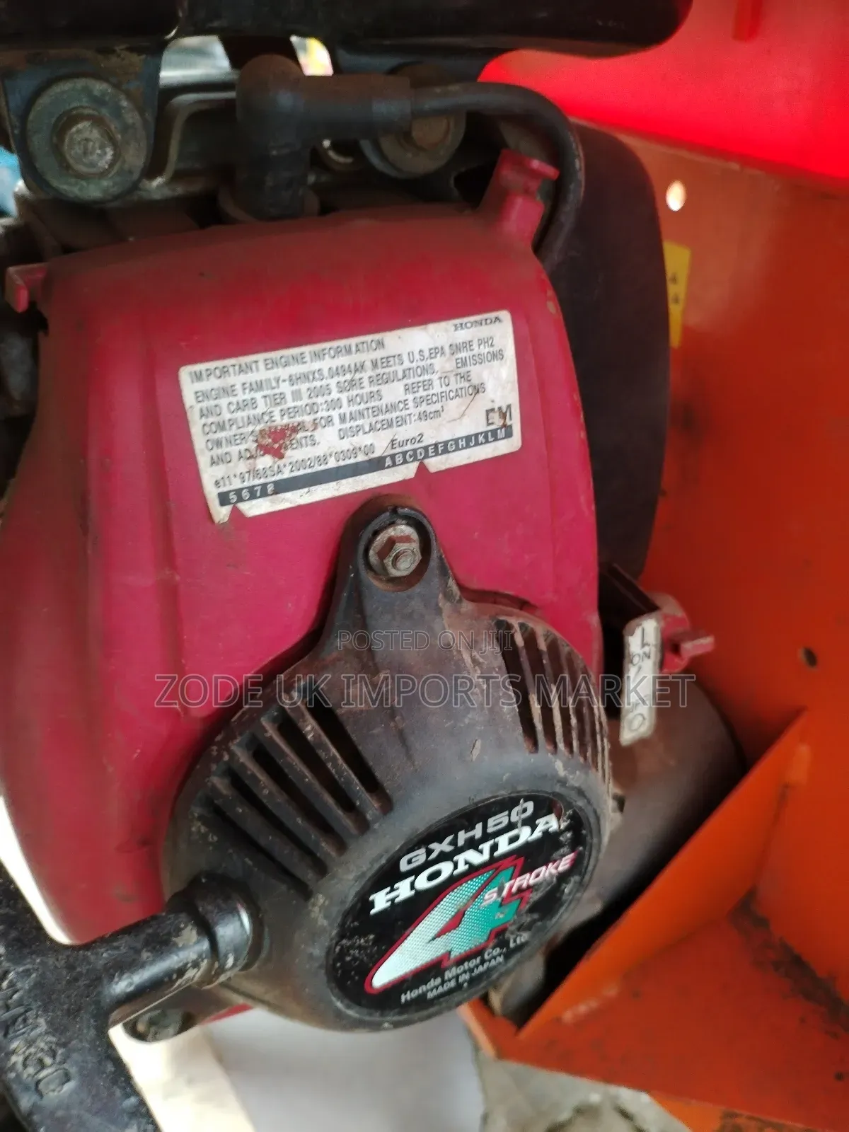 Altrad Belle Honda Petro Concrete Mixer
