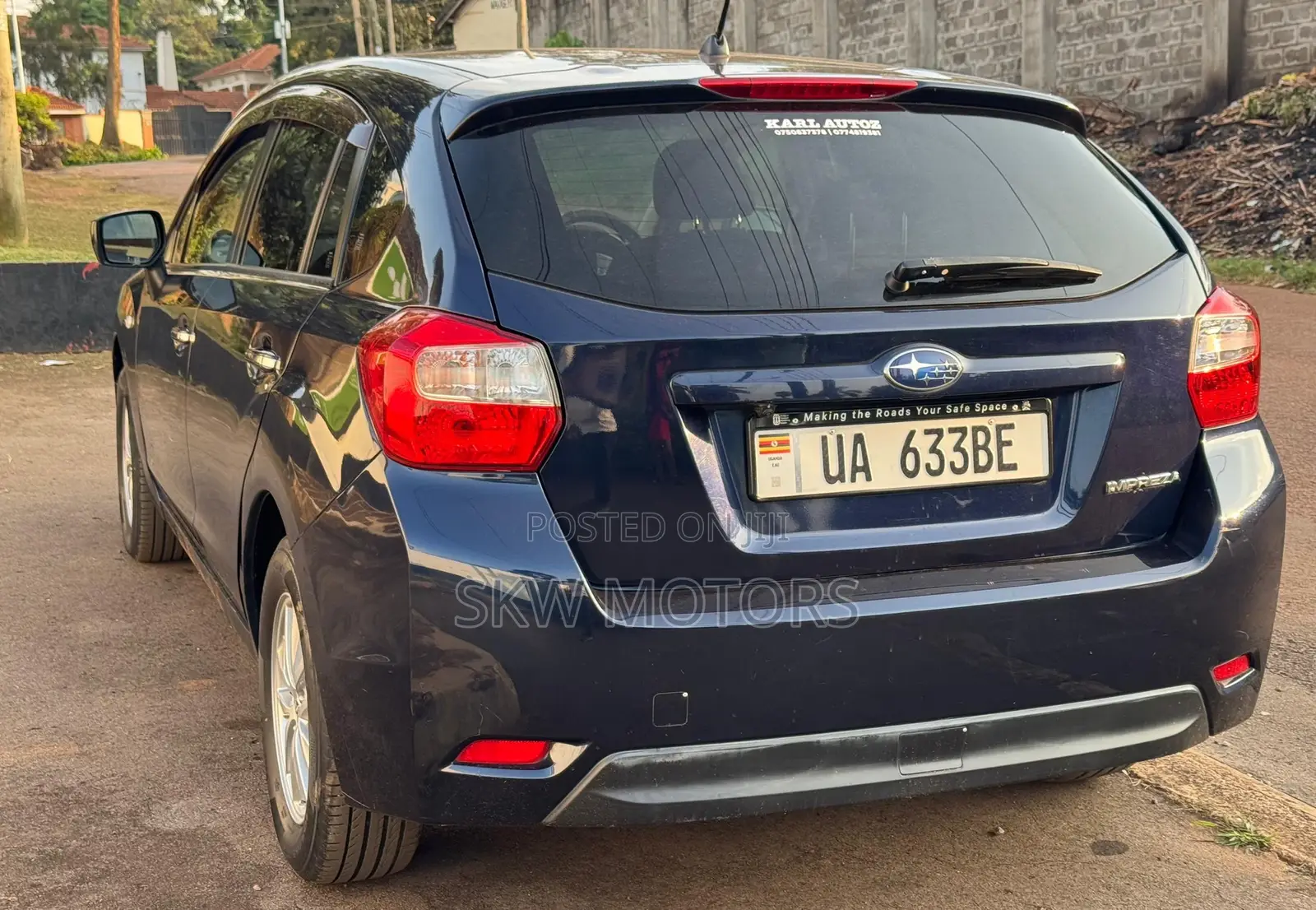 Subaru Impreza 2015 Blue