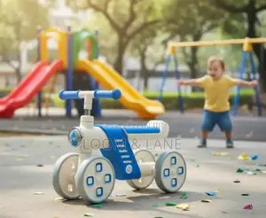 Toddlers' Four-Wheel Balance Bike