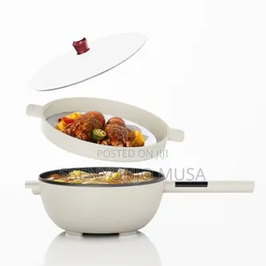 Electric Frying Pan 4l – 1500w Multifunction Cooker With Steamer