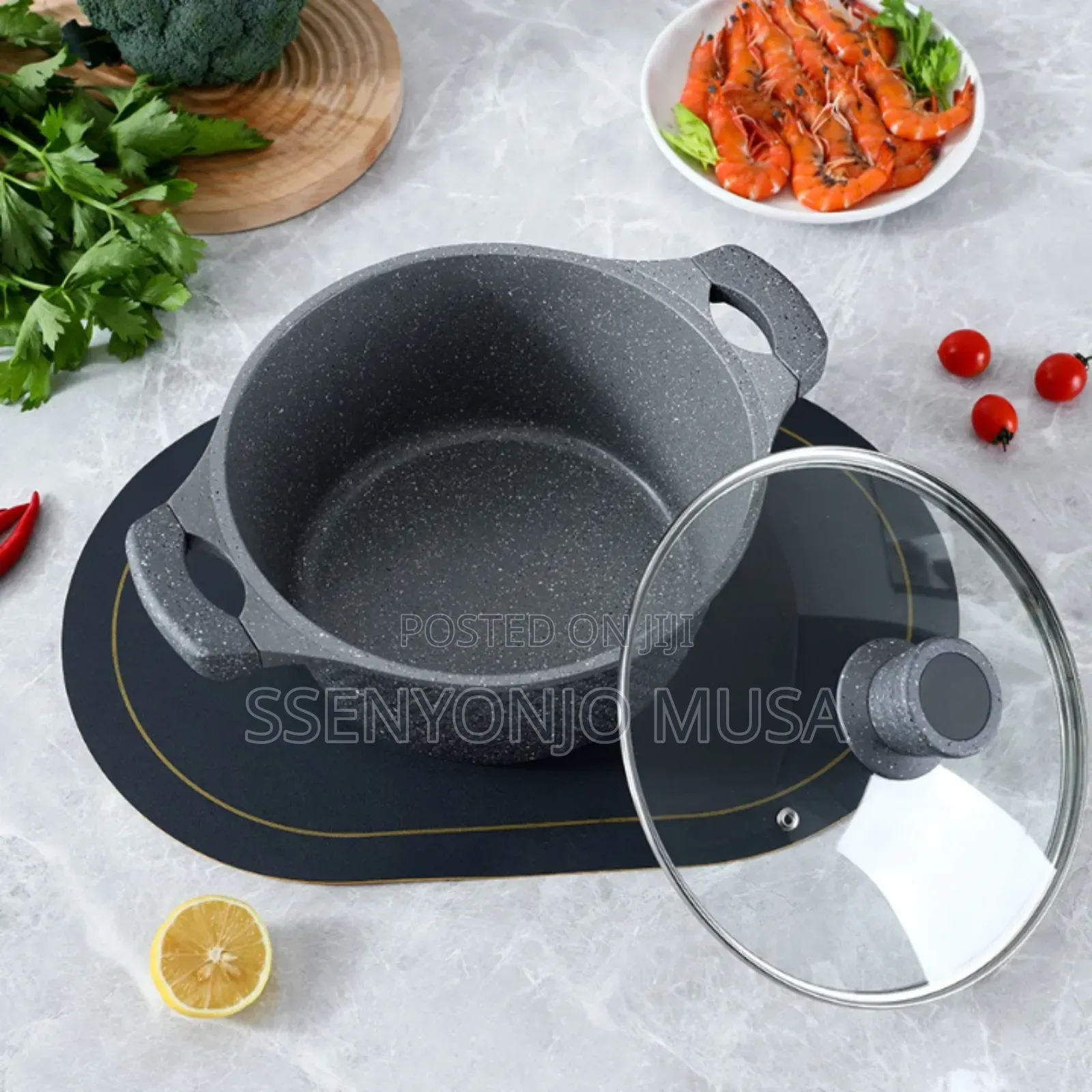 12 Pieces Non-Stick Cookware Set With Frying Pan | Multiple-