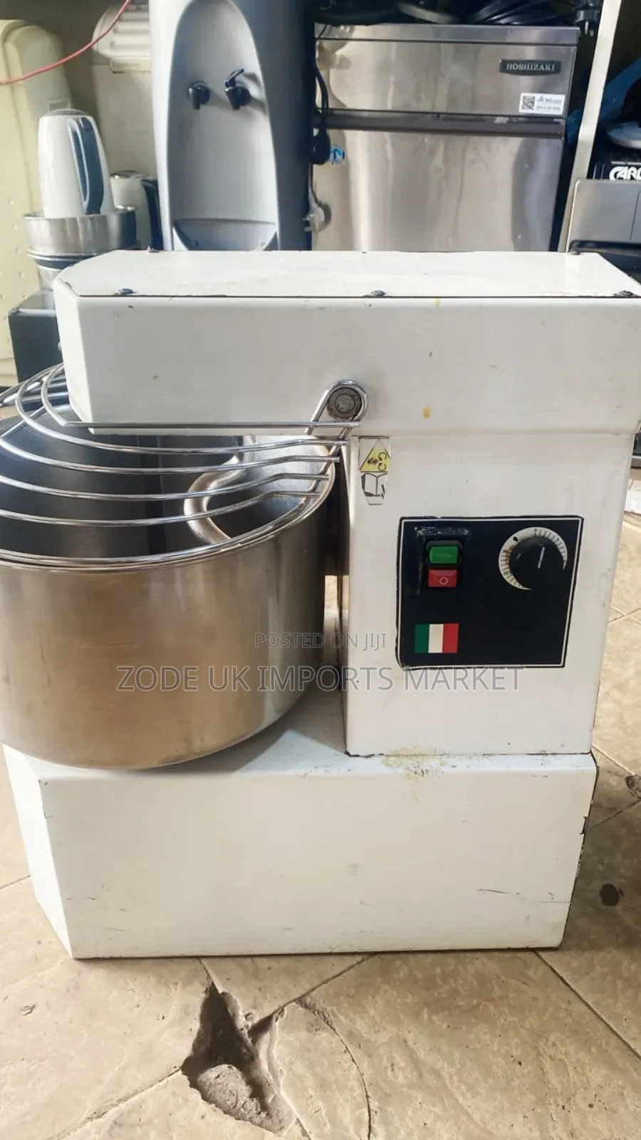 Seven Italy Gh20mo Spiral Dough Mixer