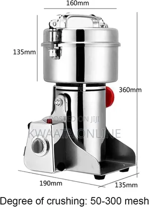 500g Electric Grinder, All Steel Multifunctional Commercial,Superfine