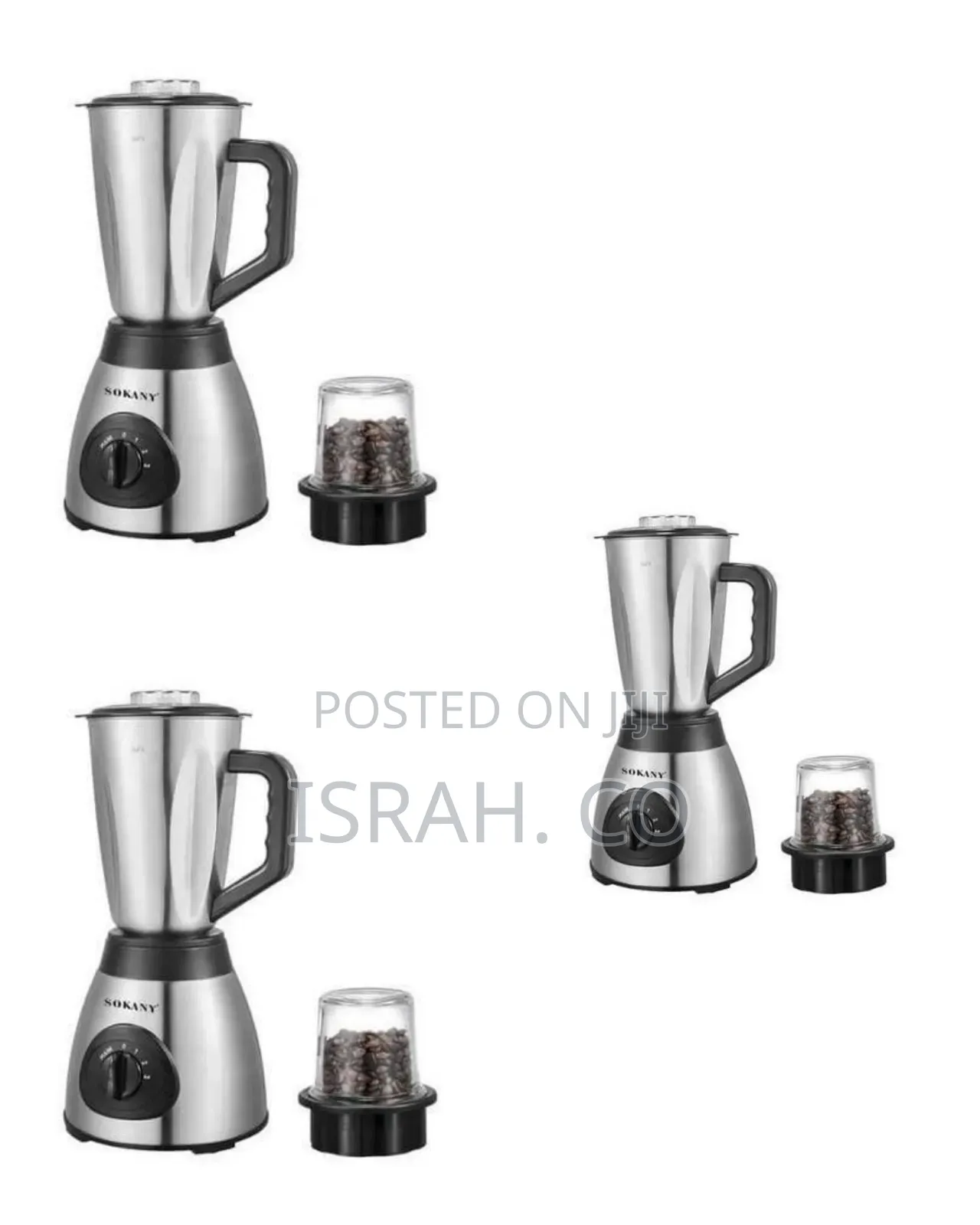 Sokany Multi-Purpose Blender With Grinder
