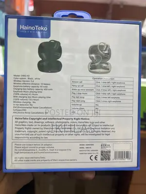 Open Fit Ows-H3 Earphones
