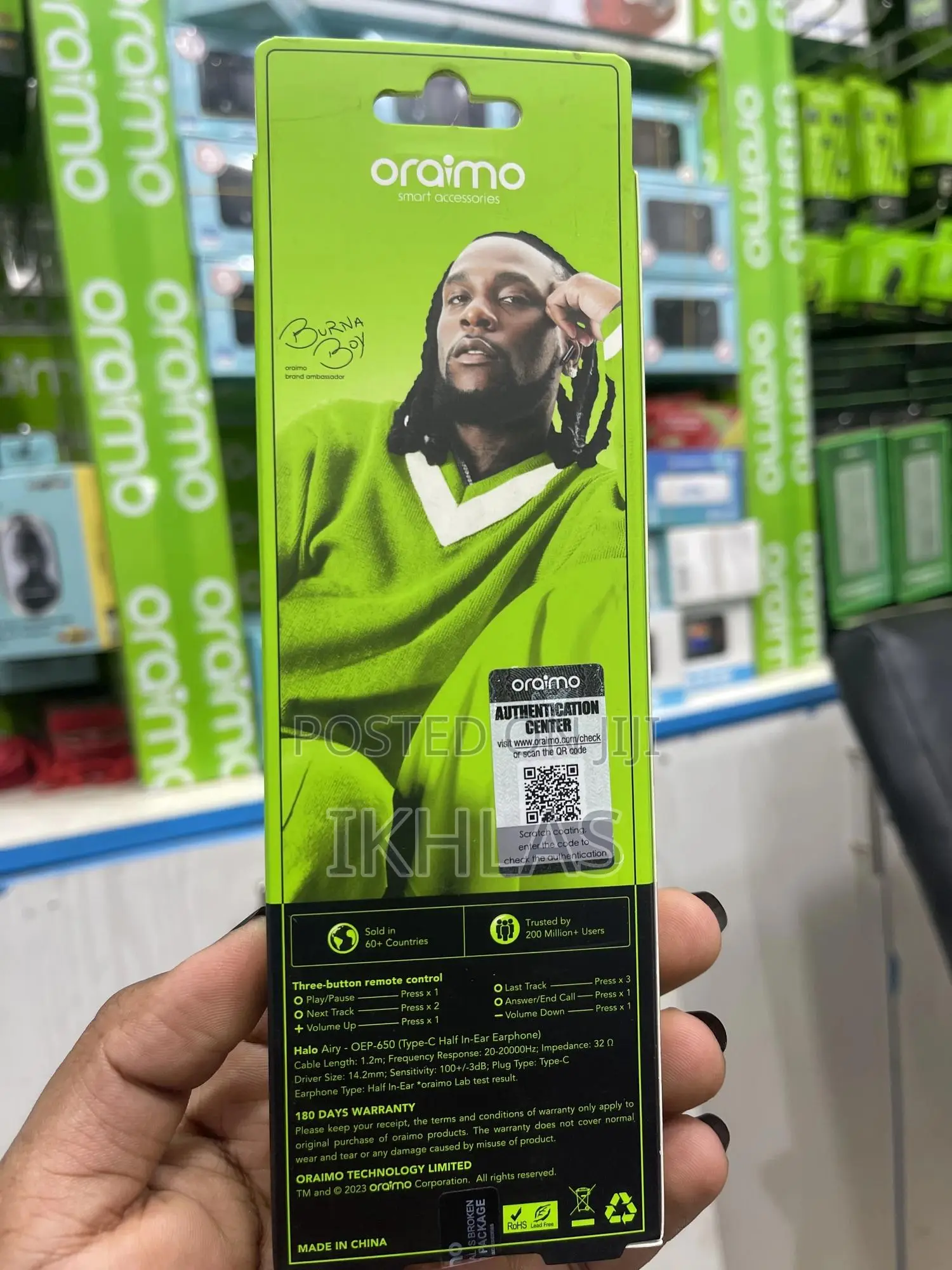Oraimo Halo Airy Oep-650