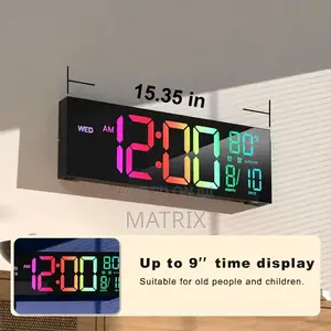 Digital Decorative Wall Clock