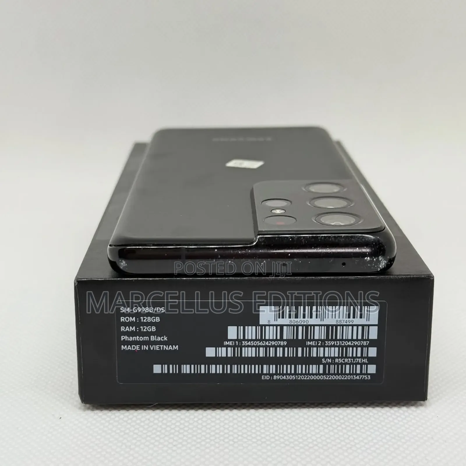 Samsung Galaxy S21 Ultra 5G 128 GB Black