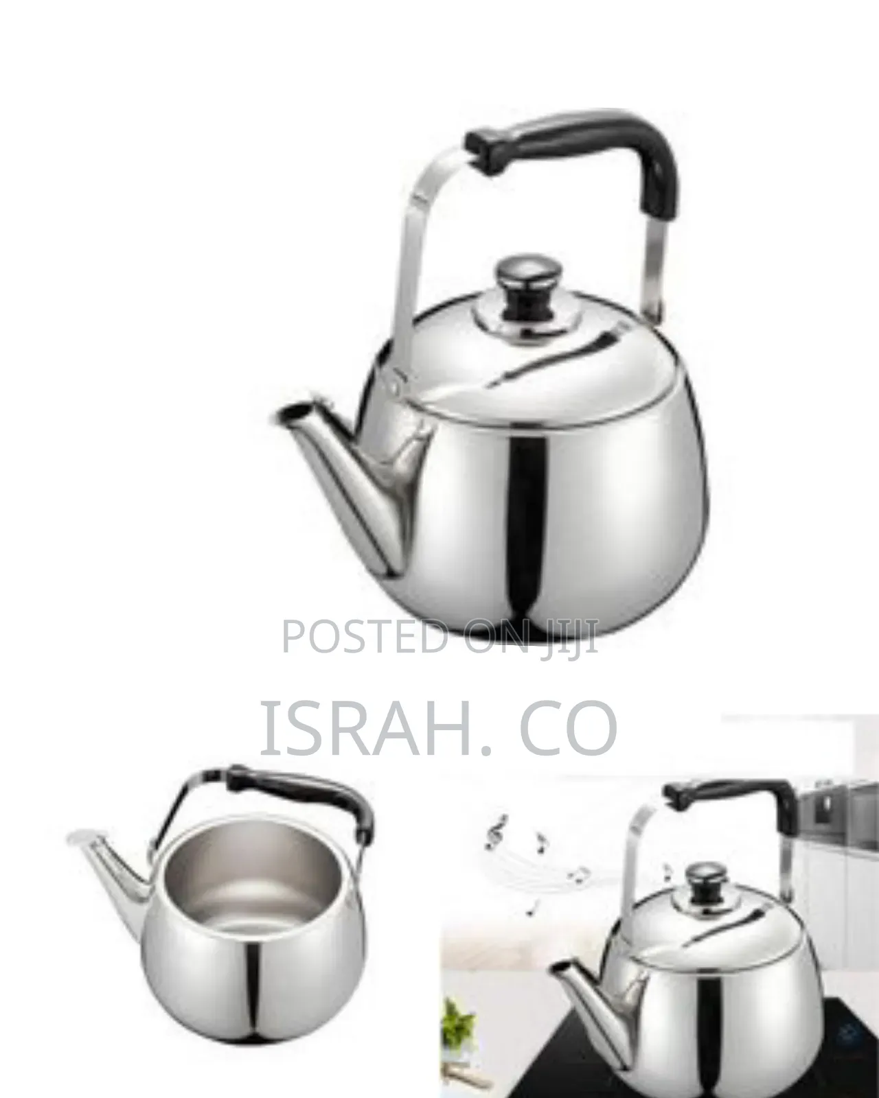 Classic Stainless Steel Stovetop Water Kettle