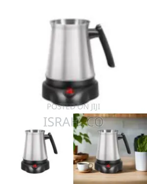 Hoffmans Stainless Electrical Coffee Pot (Model Hm-2590, 800ml/600w)
