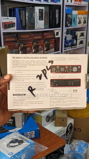 Focusrite Scarlett 2i2 3rd Gen Usb Audio Interface
