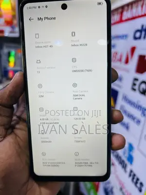 Infinix Hot 40i 128 GB Green