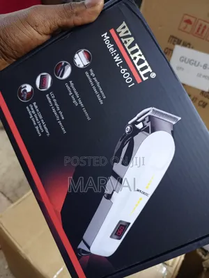 Waikil Model: Wl-6001 Rechargeable Hair Clipper. 
 Took