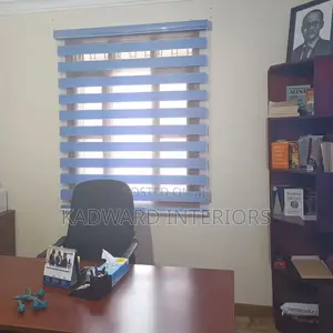 Blue Dual Horizontal Blinds