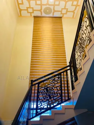 Staircase Dual Horizontal Blinds